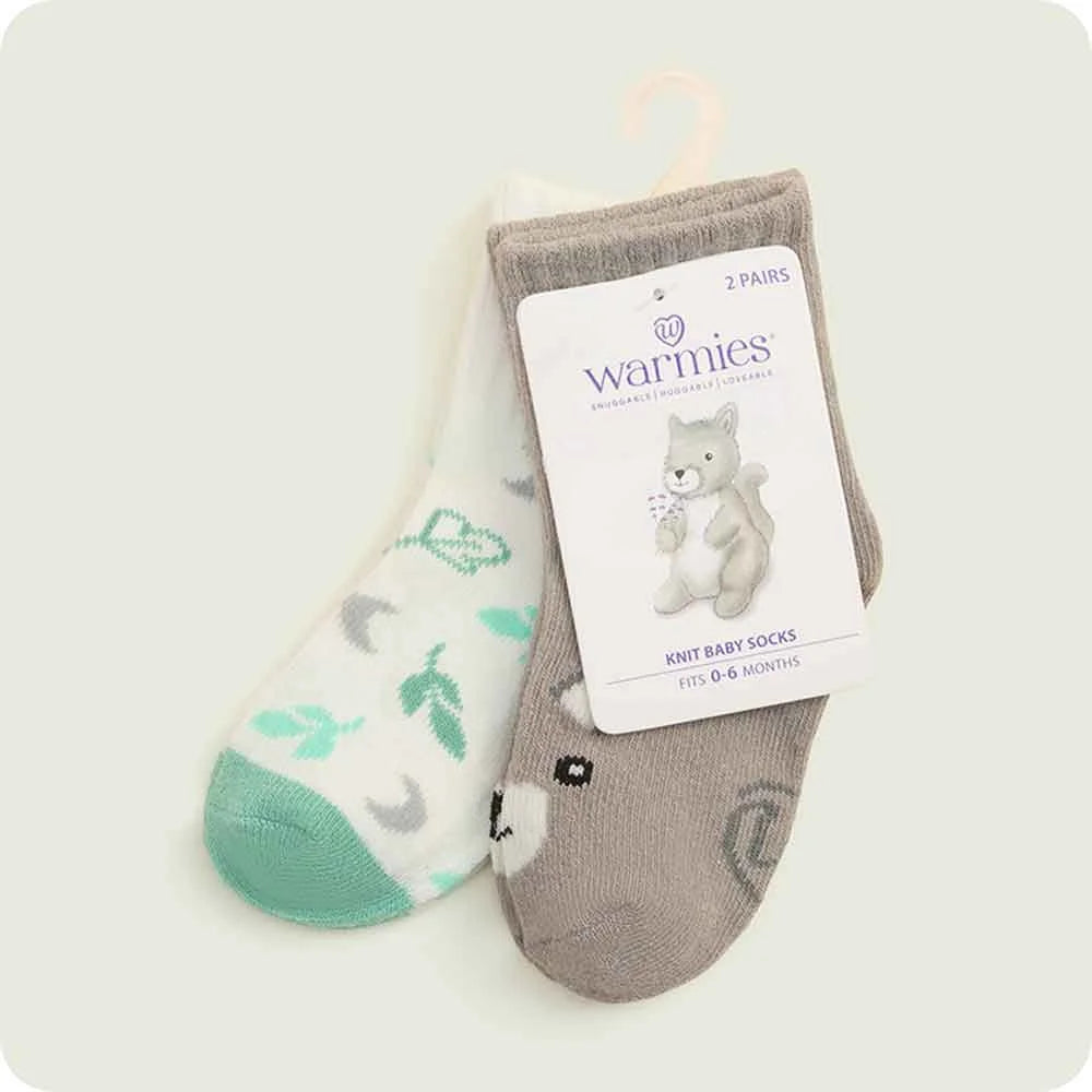 Squirrel Baby Sock Set