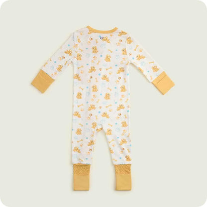 Golden Dog Footie Pajamas
