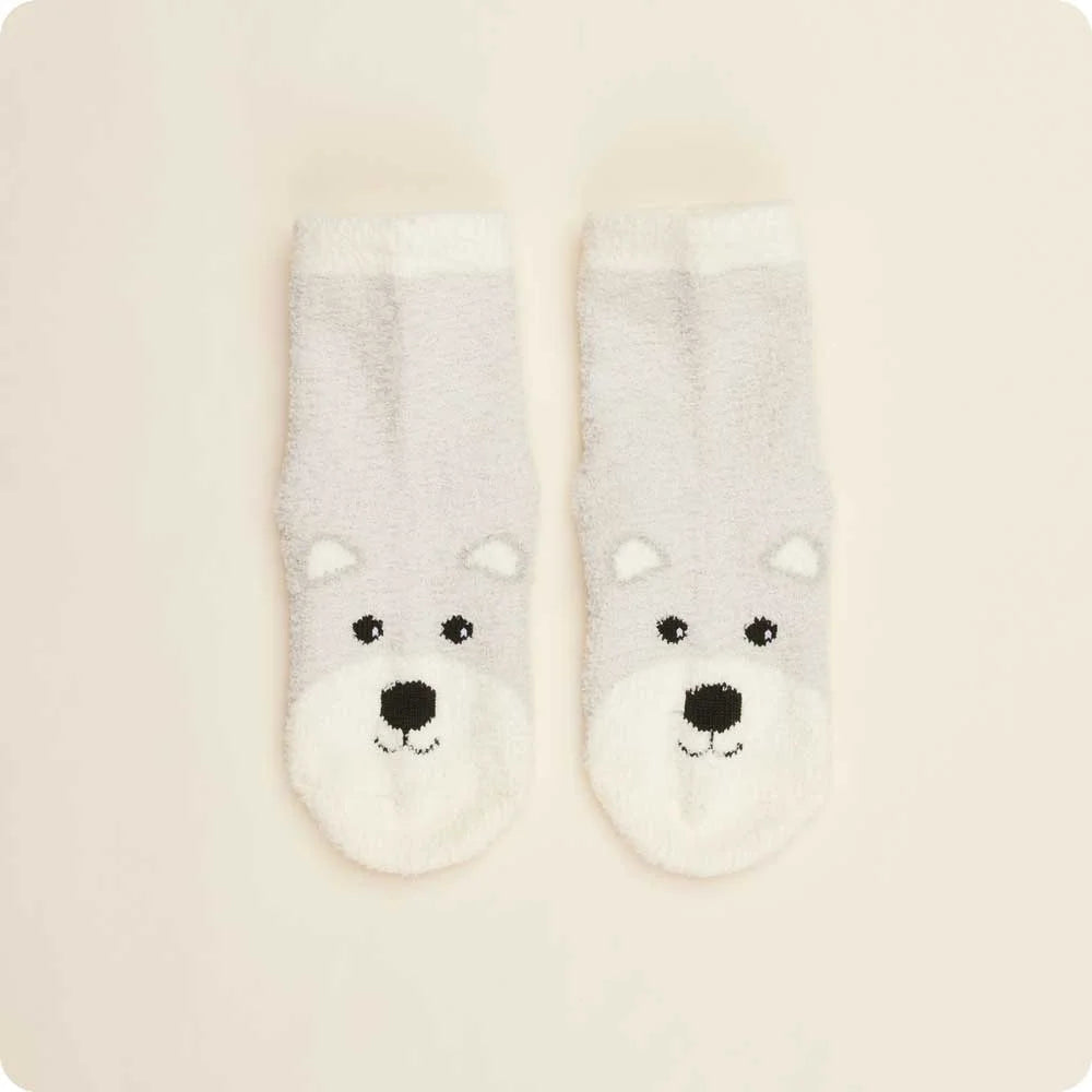 Marshmallow Bear Non-Slip Socks
