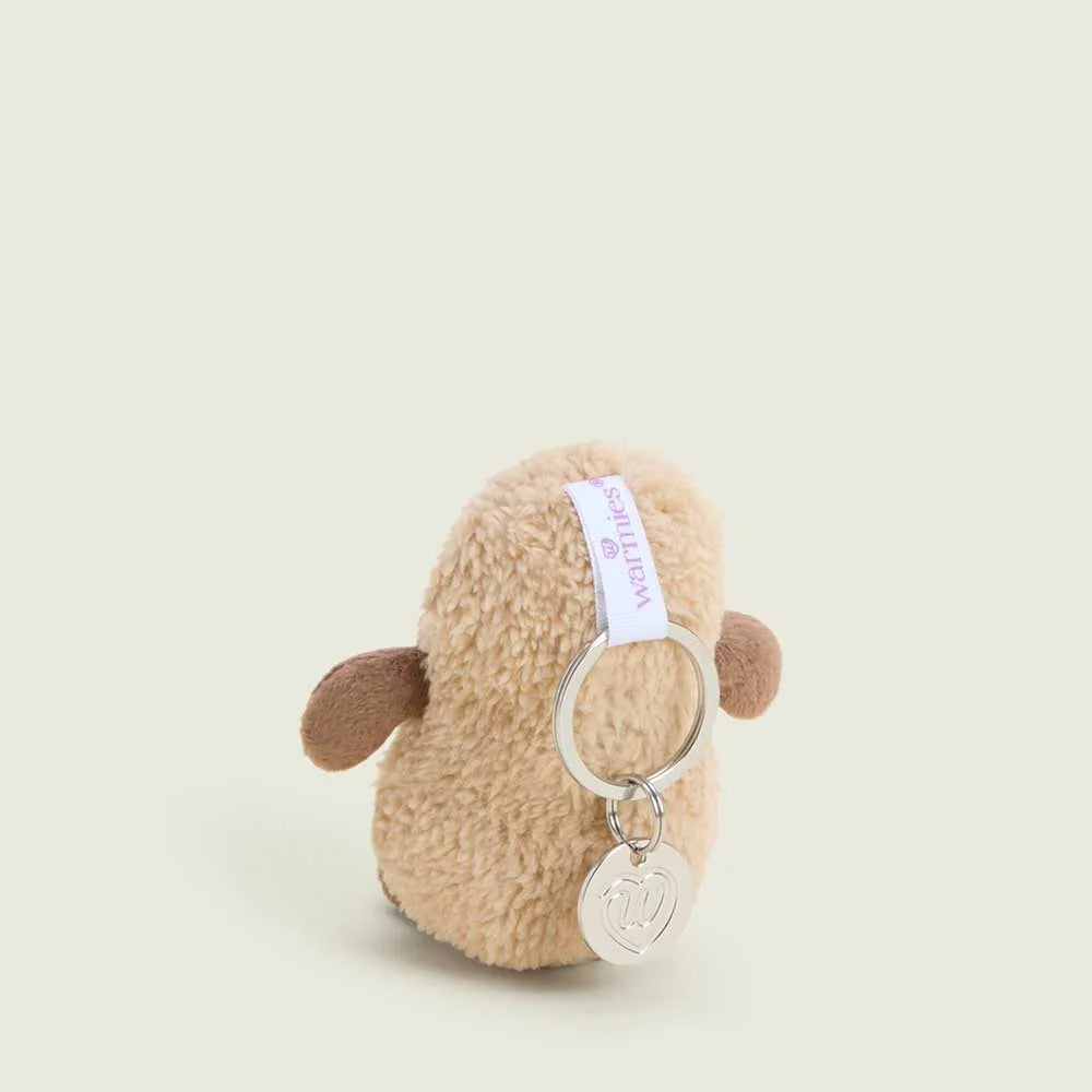 Peanut Warmies Mini Bag Charm