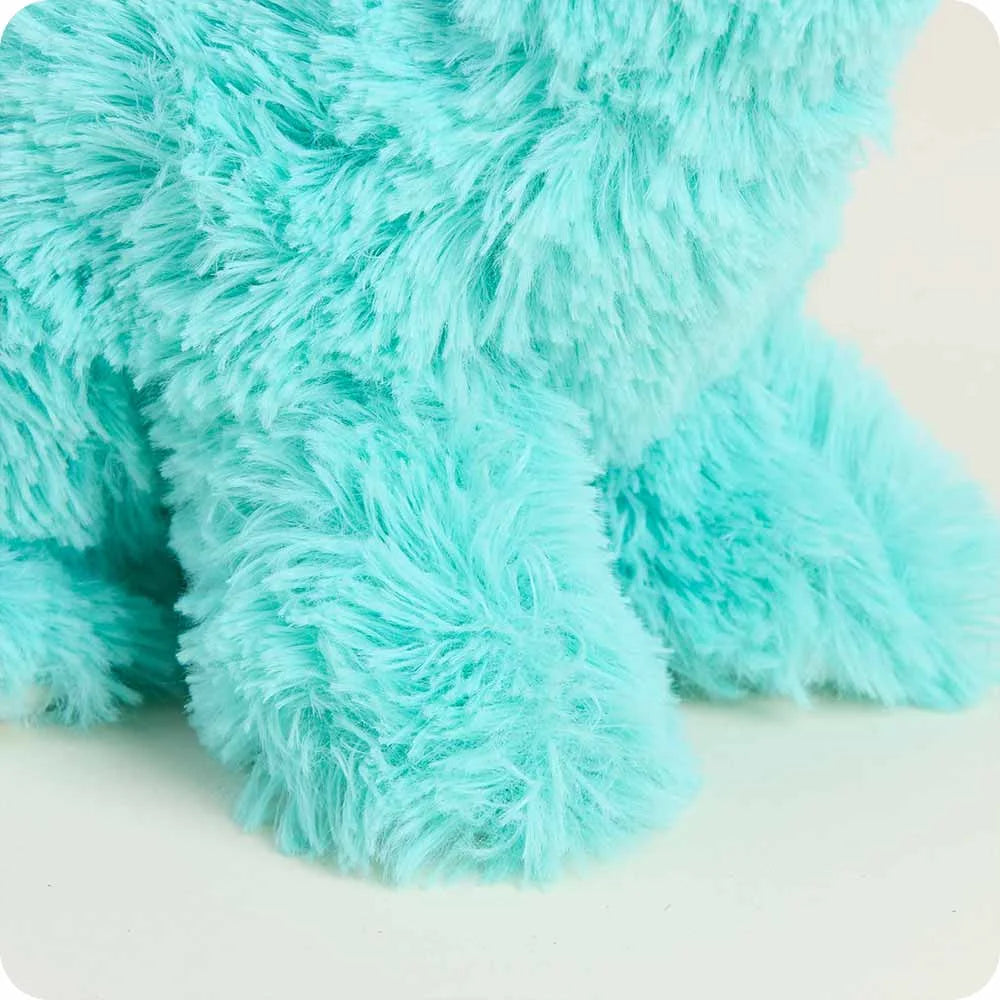 Teal Long Neck Dinosaur Warmies Junior