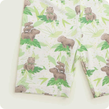 Capybara Shorties Pajamas