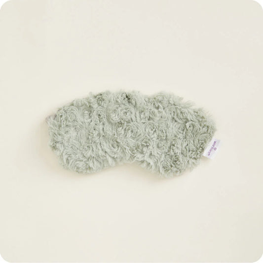 Curly Sage Green Eye Mask Warmies