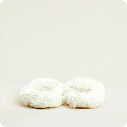 Cream Heatable Slippers Warmies®